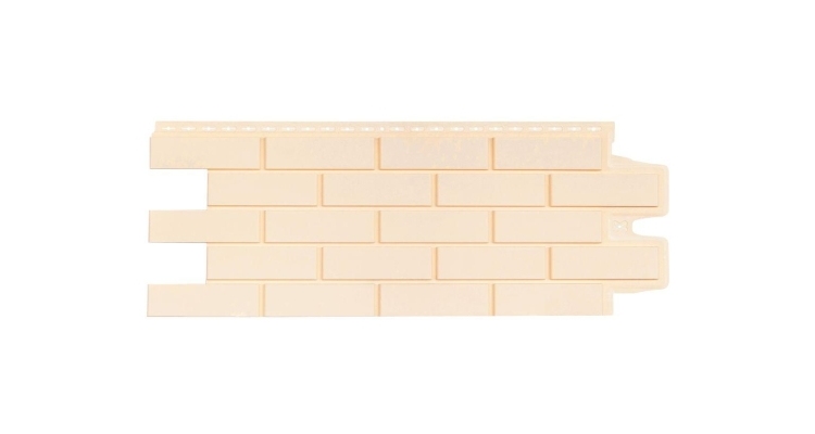 Фасадная панель GL Клинкерный кирпич Classic бежевый