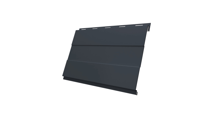 Вертикаль 0,2 prof 0.45 PE с пленкой RAL 7024 мокрый асфальт