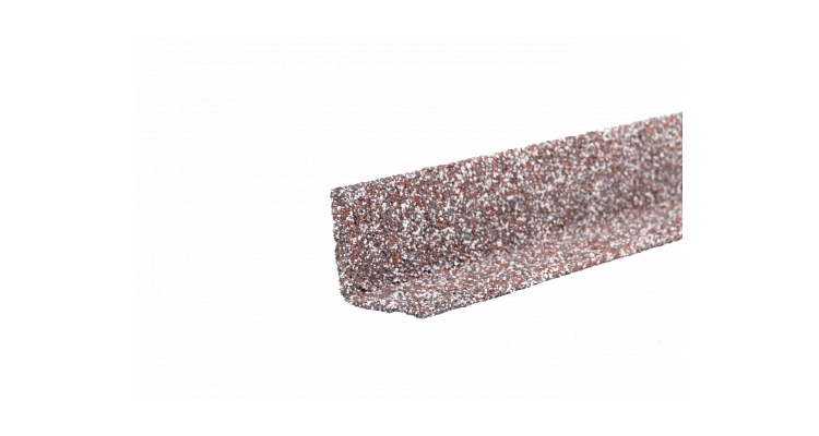 ТЕХНОНИКОЛЬ HAUBERK уголок металлический внутренний, мраморный