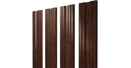 Штакетник Twin с прямым резом 0.45 Print Elite Cherry Wood TwinColor