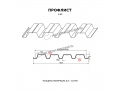 Профнастил Н60 x 845 A ОЦ 01 БЦ 1 мм