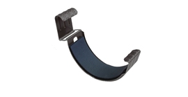 Соединитель желоба GL 125 мм Мatt RR 32 темно-коричневый