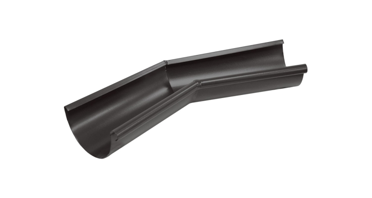 Угол желоба внутренний 135 гр 125 мм Мatt RR 32 темно-коричневый