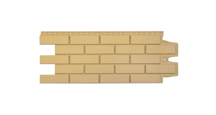 Фасадная панель GL Клинкерный кирпич Classic песочный