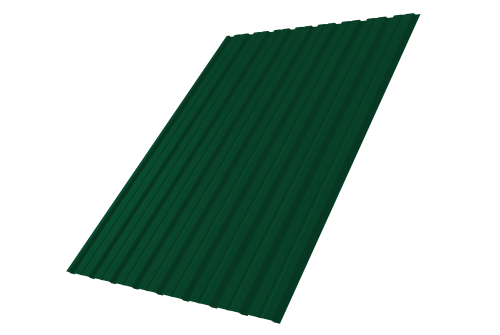 Профнастил С10В 0.5 Satin RAL 6005 зеленый мох