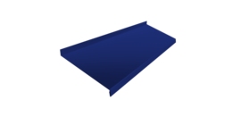 Отлив простой 200 0,45 PE с пленкой RAL 5002 ультрамариново-синий (3м)