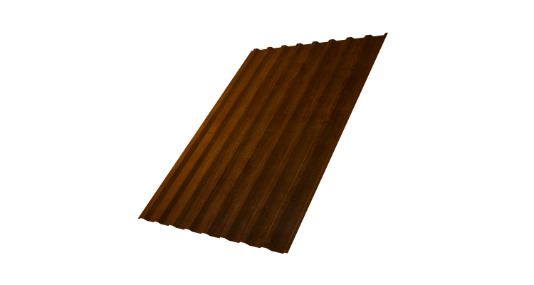 Профнастил С20B 0,4 Print Premium Golden Wood Intense FTC