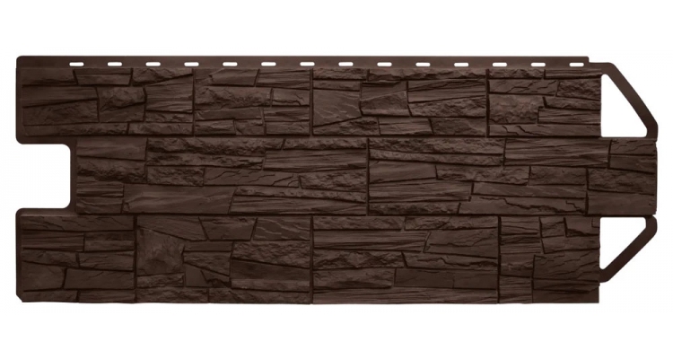 Панель Гранд Каньон (Коричневый) ЭКО АП 1,04 *0,42м (уп-ка 10 шт.)