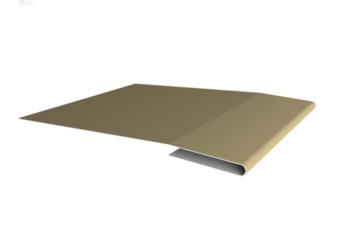 Планка начальная 0,45 PE с пленкой RAL 1014 слоновая кость (3м)