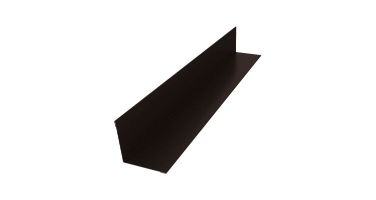 Угол внутренний 50х50 0,45 Drap TR RR 32 темно-коричневый (2м)