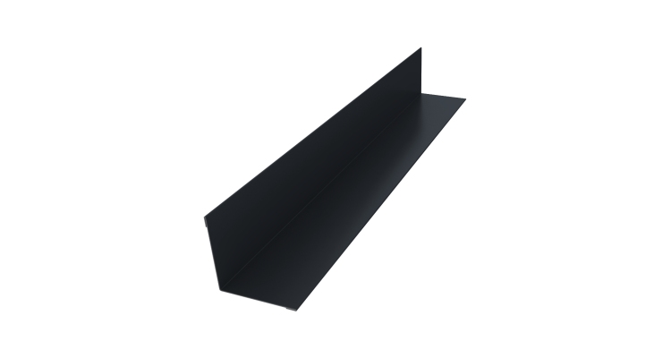 Угол внутренний 30х30 0,5 Drap TX RAL 7024 мокрый асфальт (2м)