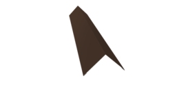 Угол внешний 110х110 0,45 Drap TX RAL 8017 шоколад (2м)