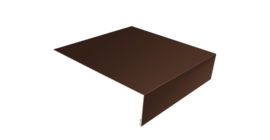 Планка лобовая/околооконная простая 190х50 0,45 Drap TR RAL 8017 шоколад (3м)