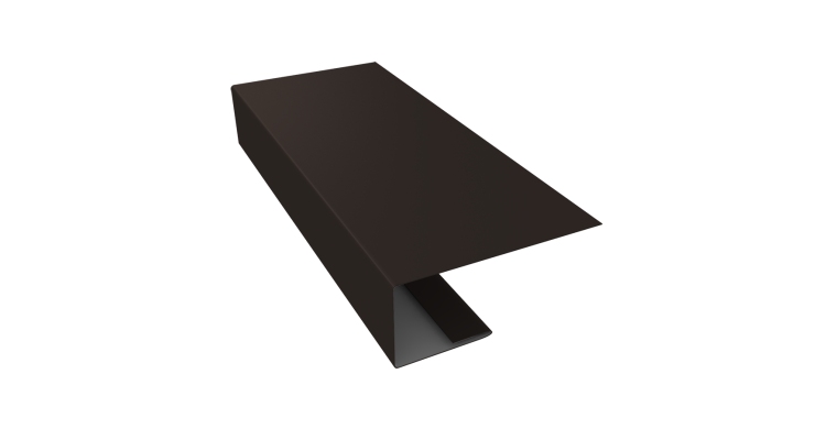 J-Профиль 18мм 0,45 Drap TX RR 32 темно-коричневый (3м)