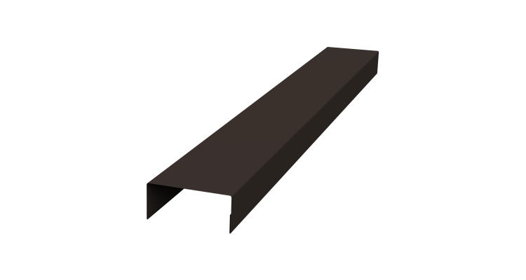 Крышка 45х20 жалюзи Texas 0,5 PurPro RR 32 темно-коричневый (2м)