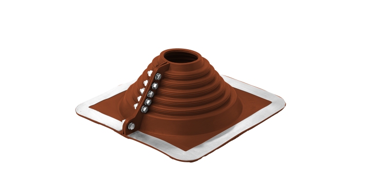 Проходной элемент MF прямой №4R (75-160мм) +185 EPDM терракот