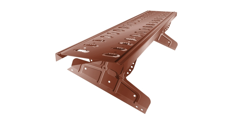 Мостик переходной для композитной черепицы 1,25 RAL 8004